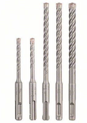 BOSCH SDS PLUS-5X HAMMER DRILL BIT SET 5.5/6/6/8/10MM 5 PIECE   