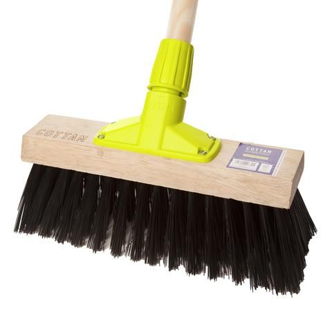 Cottam 12" Synthetic Yard Broom