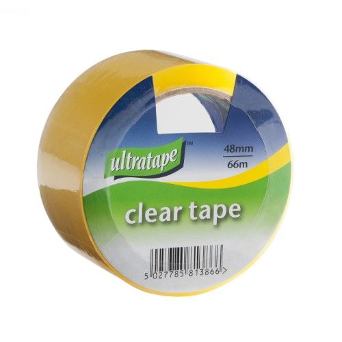 Ultratape Packing Tape Clear 48mm x 66m