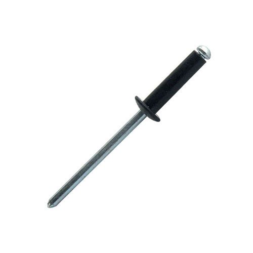 Black Dome Head Blind Rivet Alu/Steel