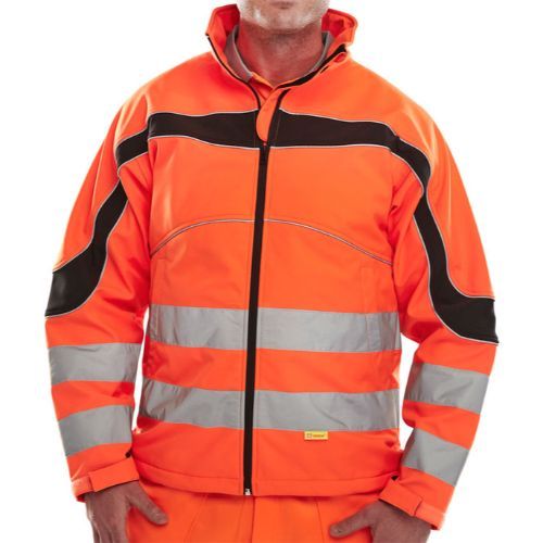Eton Soft Shell Jacket Orange