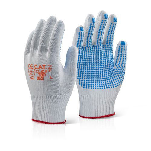 Tronix Blue Dot Gloves Cut 1