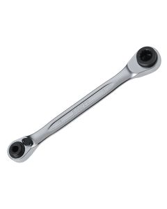 Bahco S4RM-4-7 Multi Size Reversible Ratchet Spanner 4mm, 5mm 6mm and 7mm