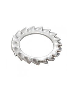External Overlapping Shakeproof Washers Zinc Plated (Pack of 100)