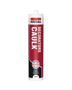 Soudal Decorators Caulk White 380ml