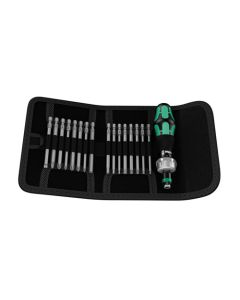 Wera Kraftwork Kompakt Ratchet Screwdriver & Bit Set 17 pce