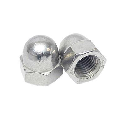 Dome Nuts A2 (304) Stainless Steel (Pack of 100)