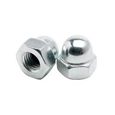 Dome Nuts Zinc Plated (Pack of 100)