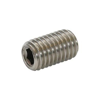 M4 Socket Setscrews (Grub Screws) A2 (304) Stainless Steel (Pack of 100)