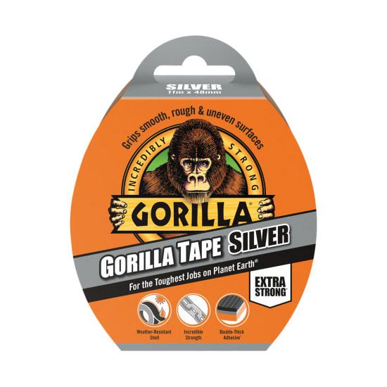 Gorilla Tape Silver 48mm x 32m 
