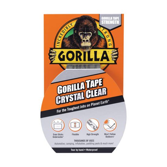 Gorilla Tape Crystal Clear 48mm x 8.2m