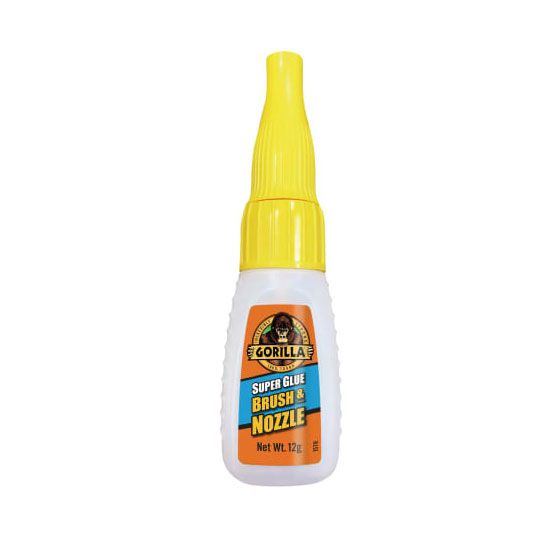 Gorilla Superglue Brush & Nozzle 12g