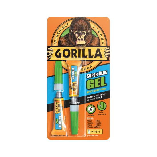 Gorilla Superglue Gel 2X3g