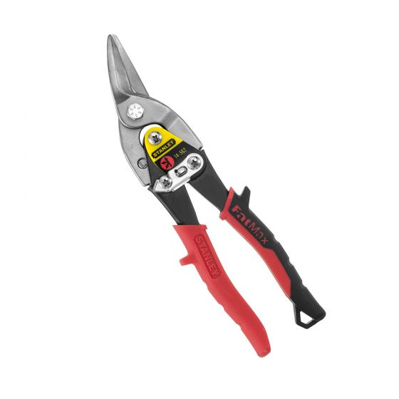 Stanley 2-14-562 Red Aviation Snips Left Cut 250mm