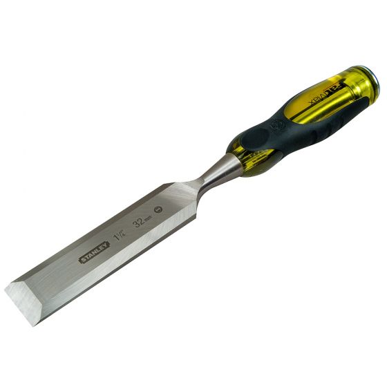Stanley 0-16-267 FatMax Bevel Edge Wood Chisel with Thru Tang 50mm
