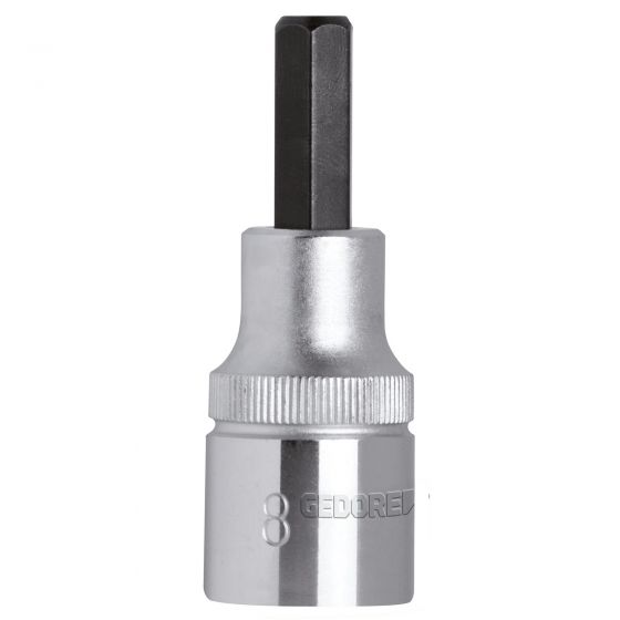Gedore Red In-Hex Socket 1/2" Sq Dr