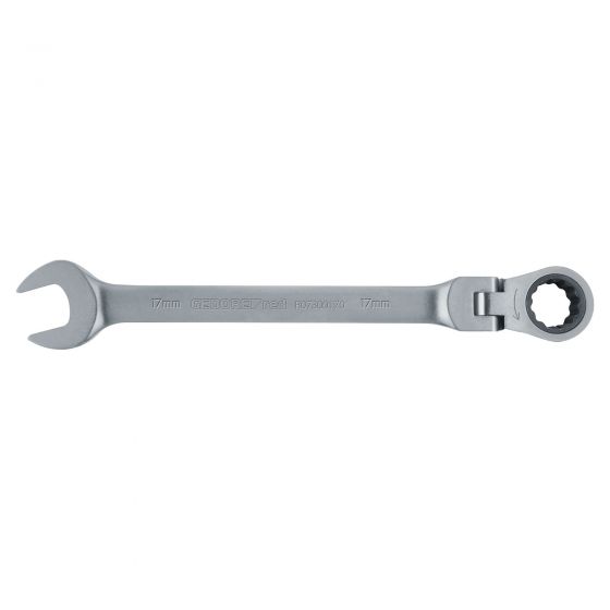 Gedore Red Flex Head Combination Ratchet Spanner