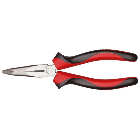Gedore Red 200mm Bent Long Nose Pliers
