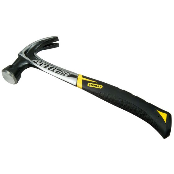 Stanley 1-51-164 FatMax Extreme AntiVibe Curve Claw Hammer 20oz