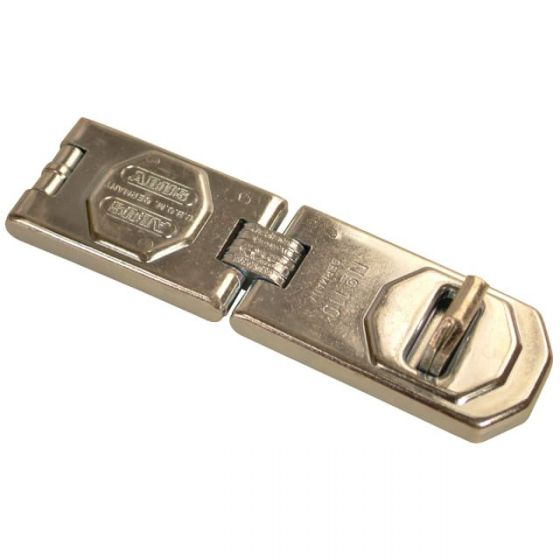 Abus 110/155mm Double Jointed Hasp & Staple