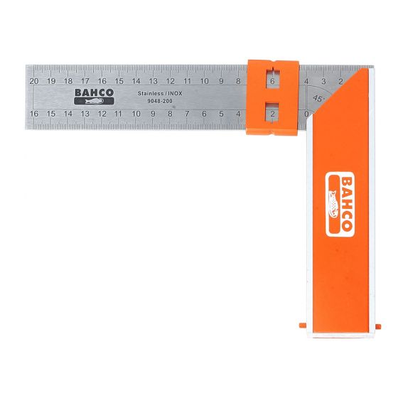 Bahco 9048-400 Aluminium Block and Steel Try Square 400mm