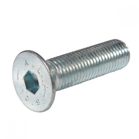 M12 Countersunk Socket Screws 10.9g Zinc Plated