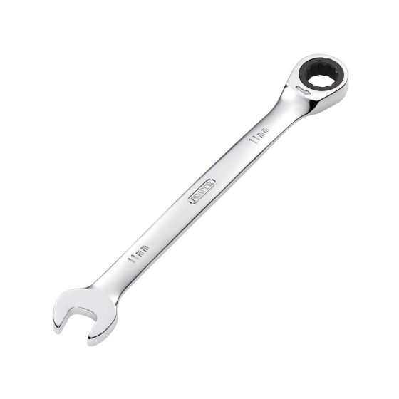 DRAPER 11MM RATCHETING COMBINATION SPANNER