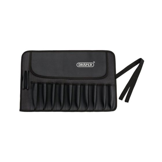 DRAPER 12 POCKET POLYESTER TOOL ROLL