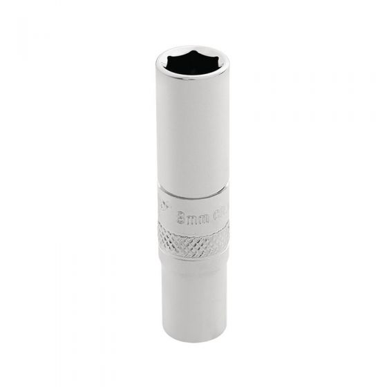 1/4" DRIVE SOCKET - MM DEEP 8MM