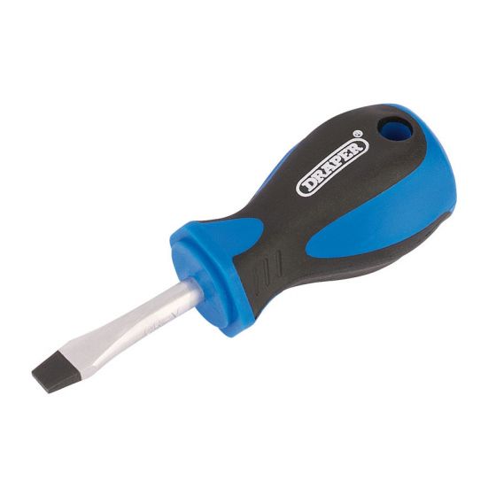Draper 13383 38 x 5.5mm Slot Chubby Engineers Screwdriver