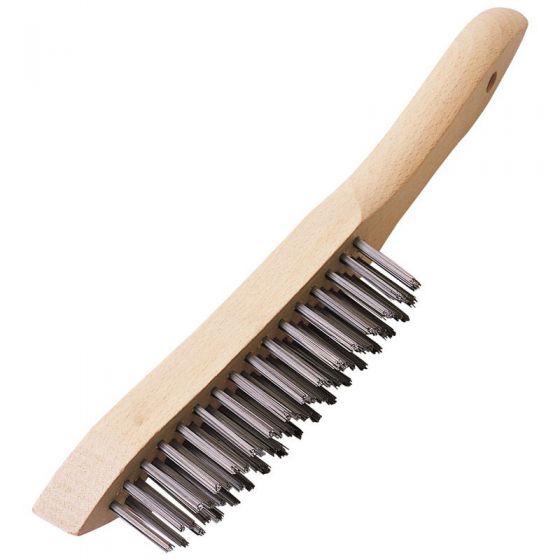 DRAPER HEAVY DUTY WIRE SCRATCH BRUSH 4 ROW