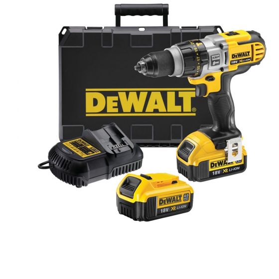 Dewalt DCD985M2 18V XR XRP Hammer Drill Driver - 2 X 4Ah