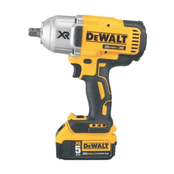 Dewalt DCF899P2 18V XR Brushless High Torque 1/2" Impact Wrench - 2 X 5Ah