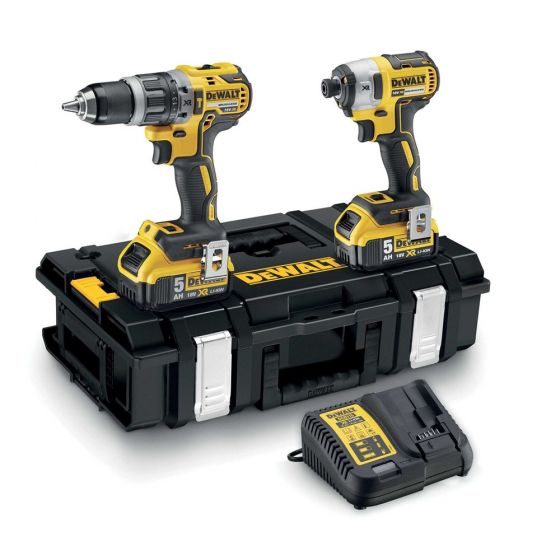 Dewalt DCK266P2 18V XR Brushless Twin Kit - 2 X 5Ah