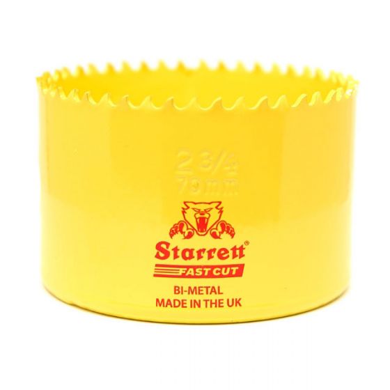 Starrett Fast Cut Bi-Metal Holesaws