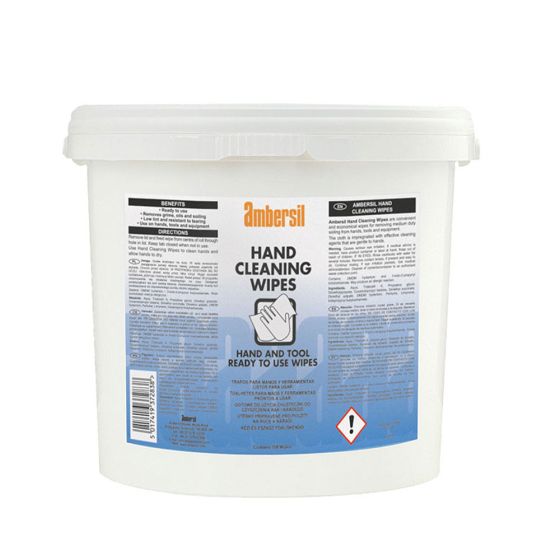 Ambersil Hand and Tool Cleaning Wipes Tub 150