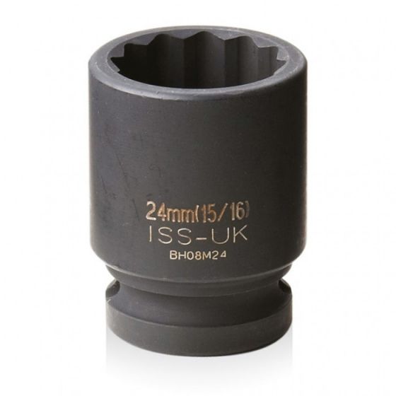 Impact Socket 1/2" Sq Drive