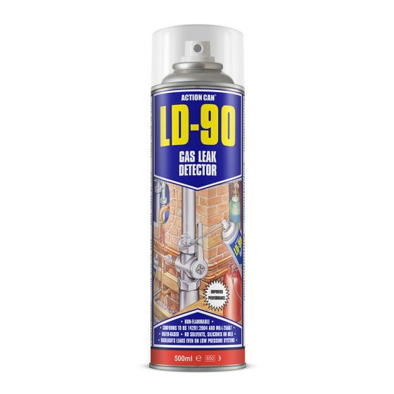 Action Can LD90 Gas Leak Detector 500ml