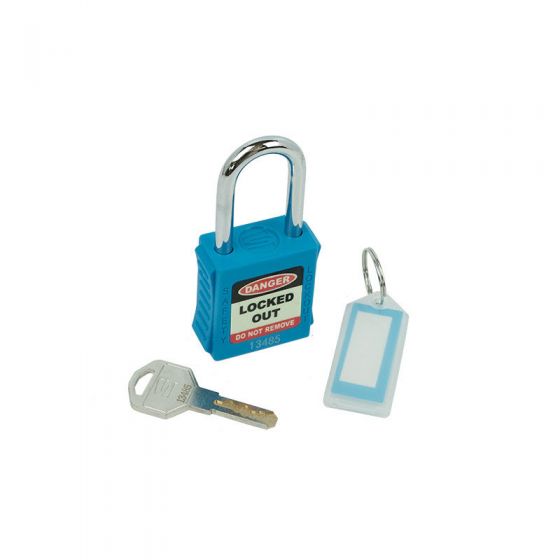 Spectrum Blue Safety Lockout Padlock