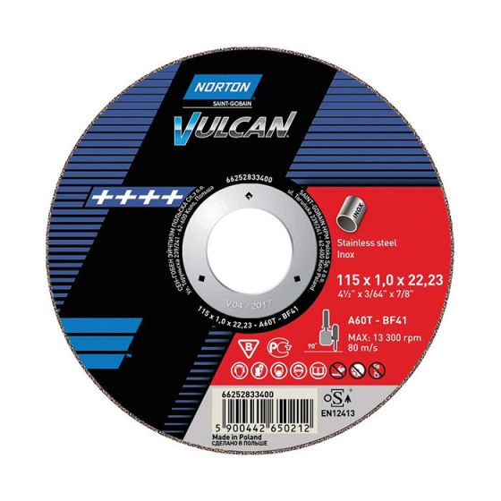 Norton Vulcan INOX Grinding Discs
