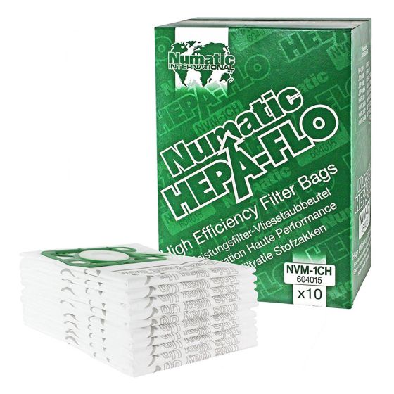 Numatic NVM-1CH Hepa-Flow Dust Bag For HENRY 10pk