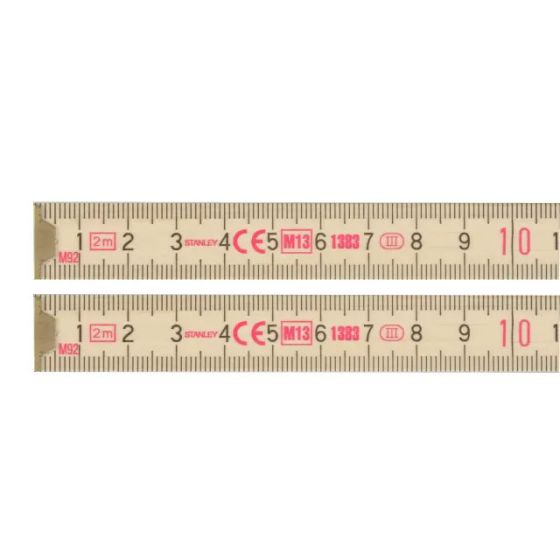 Stanley 0-35-455 2Mt Folding Rule