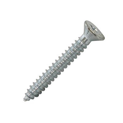 Self Tapping Screws Countersunk Pozi Zinc Plated