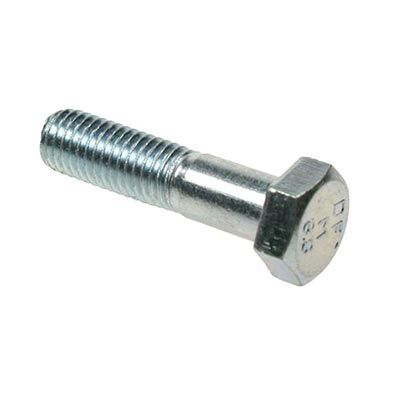 M5 Hex Head Bolts Zinc Plated 8.8 Grade