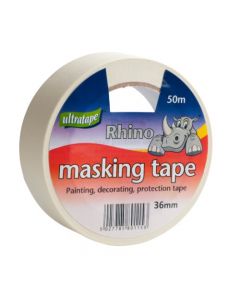 Rhino Gp Masking Tape 18mm x 50m 