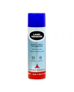 Aerosol Solutions Label Remover 