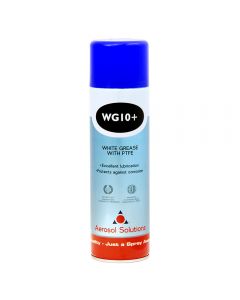 Aerosol Solutions WG10+ White Grease With PTFE Aerosol 500ml