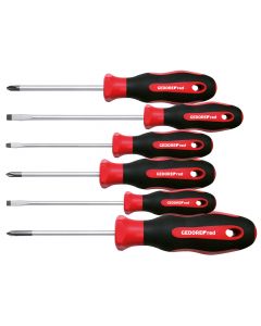 Gedore Red 6Pc Screwdriver Set Ph + Sl