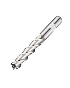 Europa HSSCo8 Long End Mill 3 Flute Flatted Shank