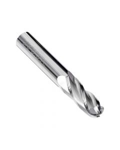 Europa Carbide Ball Nose End Mill 4 Flute K30